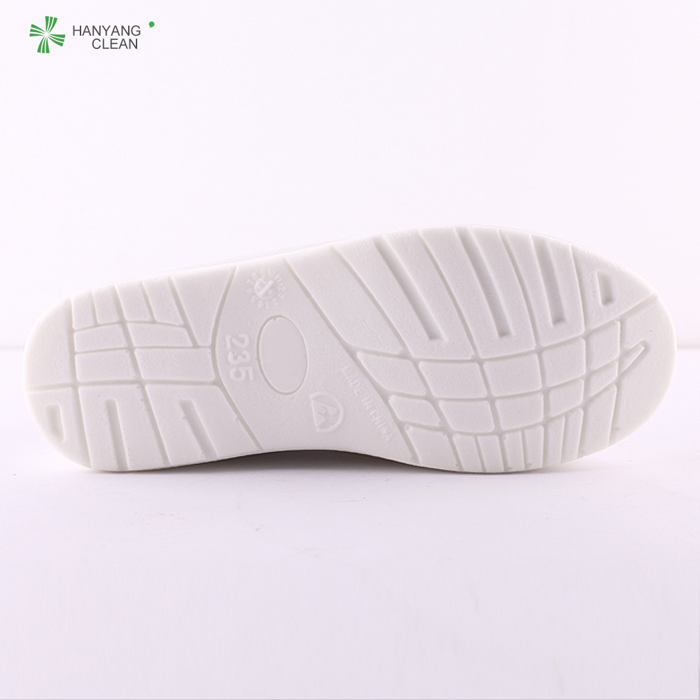 Unisex Cleanroom Anti Static Booties Breathable For Electronic Industry