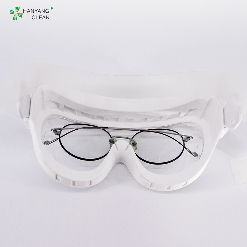 Buy cheap Pharmaceutical GMP Cleanroom Autoclavable Goggles Silicone Elastic Band from wholesalers