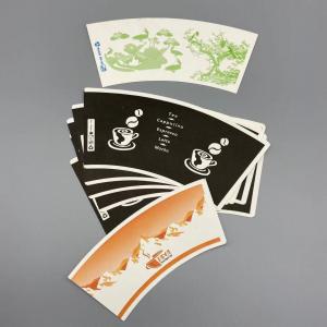 China 100% Virgin Pulp Raw Material Paper Cup Sheet With Gravure Printing on sale