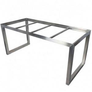 China Industrial Restaurant Furniture Stainless Steel Table Frame on sale