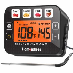 China Single Probe LFGB Touchscreen Quick Read Meat Thermometer on sale