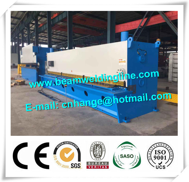 China 10mm Thickness Hydraulic Shearing Machine 6 Meter Steel Plate Sheet on sale