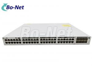 China Cisco Gigabit Switch 48 Ports C9300-48T-E include C9300-DNA-E-48-3Y network switch C9300-NM-8X C9300-NM-4G on sale