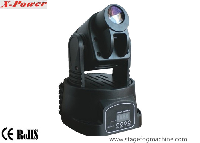 China 15 Watt Mini Tri Color 3 in 1 High Brightness LED Moving Head Spot Light X-10 on sale