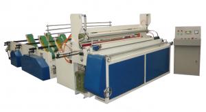 China Tissue paper rewinding/perforating/embossing machine-tissue paper converting machinery on sale