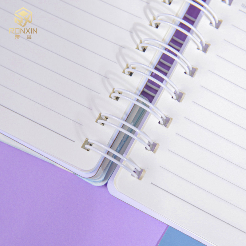 Best CMYK Color 100 Sheet Notebook , Hardback Spiral Notebook For Students wholesale