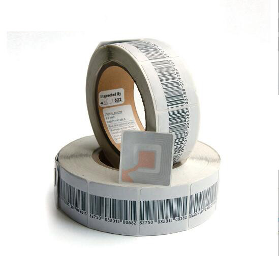 Eas RF Soft Label Round Alarm Soft Label For CD/DVD Security Anti Theft