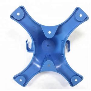 China Injection Moulding Plastic Motorcycle Parts / Rear Cover Plastic Moulded Components on sale