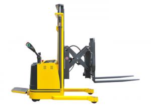 China 2000kg Electric Reach Warehouse Forklift Trucks Walking Type 500mm Reach Distance on sale