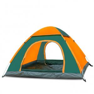 China Outdoor Waterproof Camping Tent Quick Open , 3-4 People Automatic Folding Tent on sale