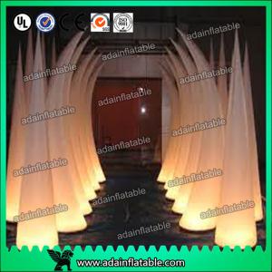 Best 3M 210T Polyester Cloth Wedding Event Decoration Inflatable Tusks wholesale