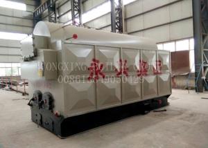 China 1 Ton Wood Pellet Steam Generator Sawdust Burner Boiler Long Service Life on sale