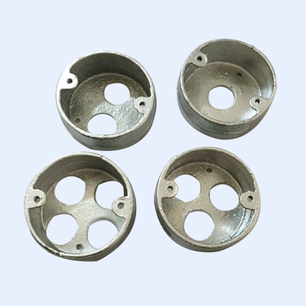 Best 20mm Two Hole Looping In Malleable Juction Box Available Hot Dip Galvanized Back Outlets Also Have wholesale