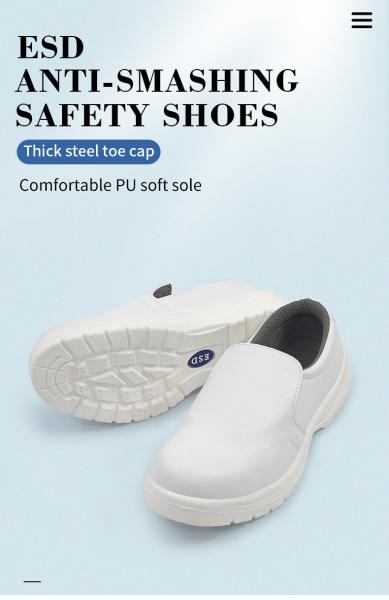Deodorant Work Safety Anti Static Shoes Steel Toe Cap Breathable Smash Puncture Proof