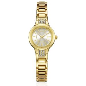 China Rhinestone Quartz Luxury Wrist Watch Sunray Effect UP Dial DWG LOGO on sale