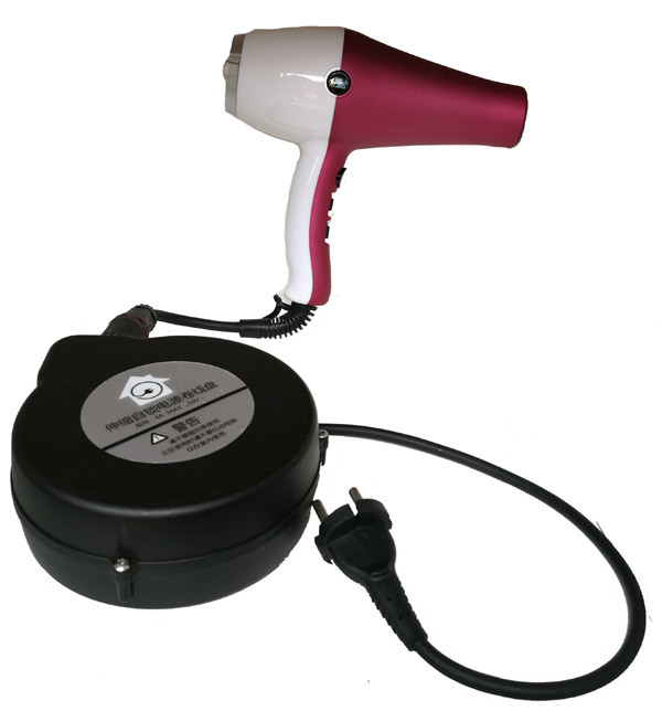 for hair dryer and vacuum cleaner Tangle free retractor DYH cable recoiler with magnetic cord reel of retractable cable