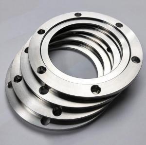 Best A105 carbon Steel Plate Flanges Ring Rolling Forging PN100 wholesale