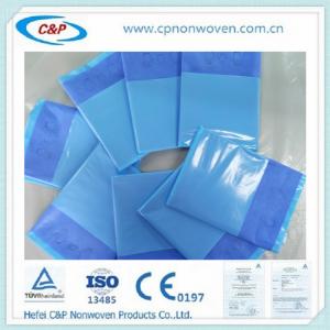 Sterile cover with water absorber fabric for mayo stand