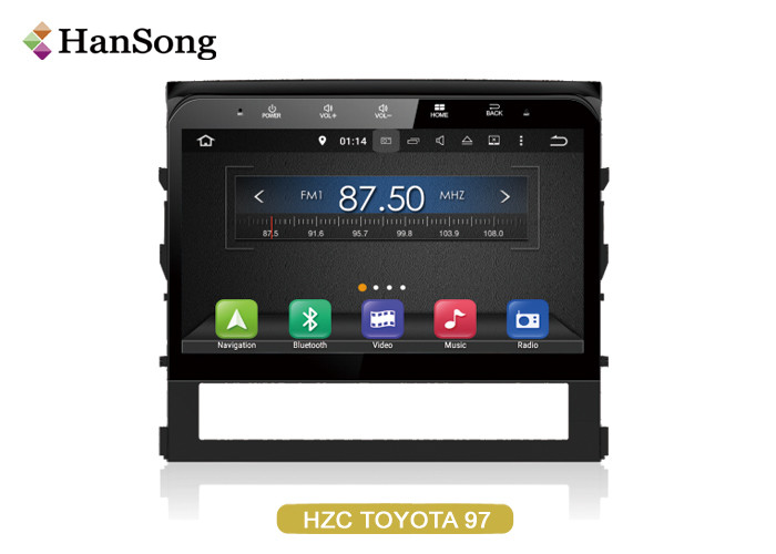 Best Toyota Landcruiser 2016 Toyota Car DVD Player NXP6686 Radio Unique UI Design wholesale