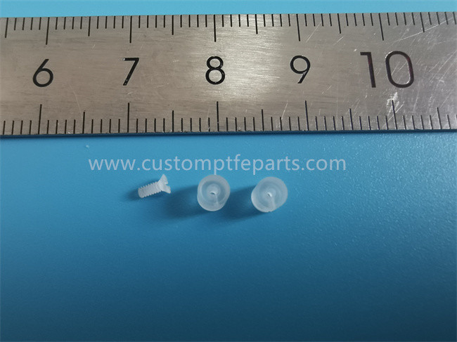 China Cross Linked Polystyrene Plastic Machined ComponentsCoaxial Cable Connectors on sale