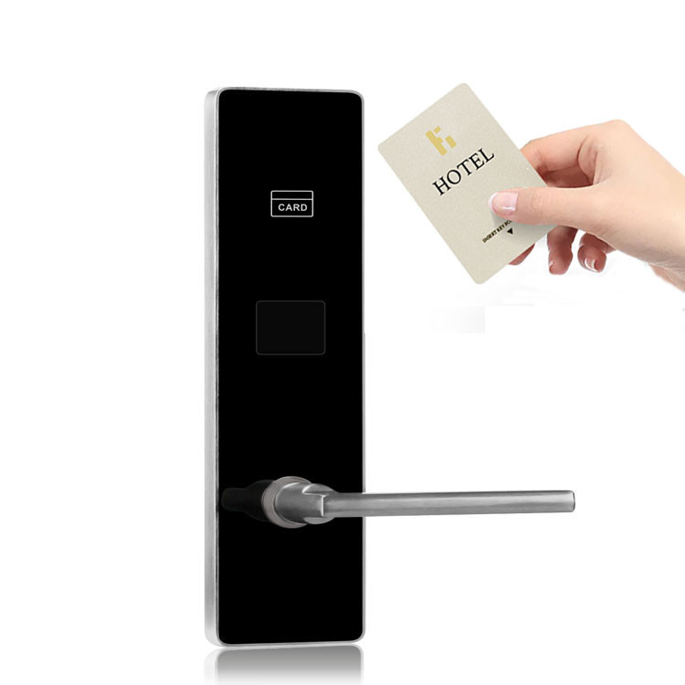 China Stainless Steel Swipe Card Hotel Electronic Locks With Management Software on sale
