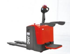 Best Electric Powered Riding Pallet Jack 2.5 Ton Stand On Type Indoor Forklift wholesale