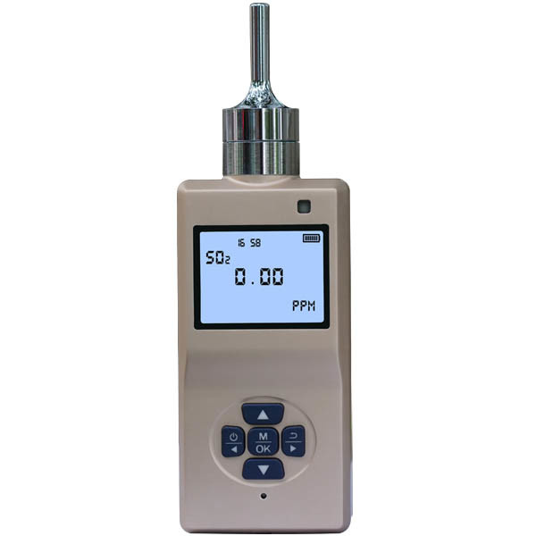 Cheap Portable pump-suction Sulfur dioxide (SO2)  gas detector for sale