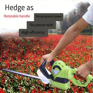 Low Carbon Rechargeable Electric Hedge Trimmer With 750MM Blade