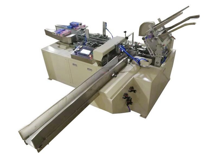 Cheap PLC Controlled Tissue Paper Machine For Box Packing Single Servo Control for sale
