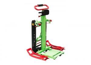 China Motorized Electric Stair Climbing Chair Lift Rental Home Care Green Color on sale