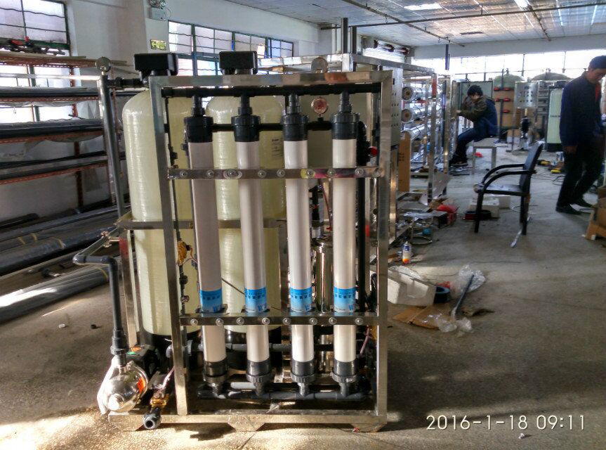 China 4000LPH Rainwater Treatment Plant Ultra Filtration For Supply House Water on sale
