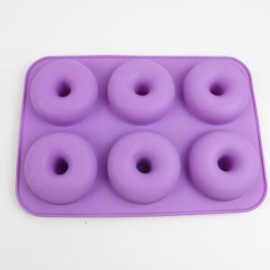 China Multi Functional Silicone Donut Mold , Silicone Baking Mould For Dessert Making on sale