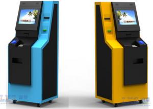 China Free Floor Standing Bank ATM Kiosk , Automated Teller Machine With Cash Dispenser on sale