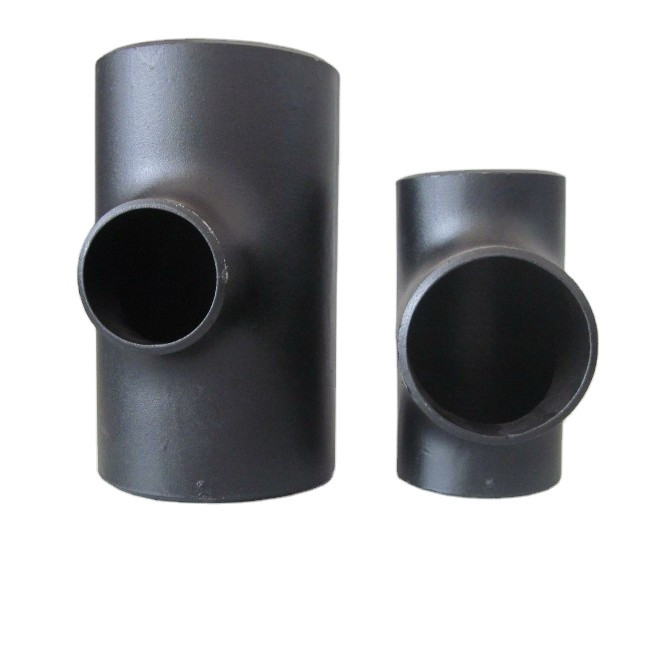 Cheap Carbon Steel Pipe Fitting Equal Tee Seamless Butt Weld SCH 40 Tee A234 WPB for sale