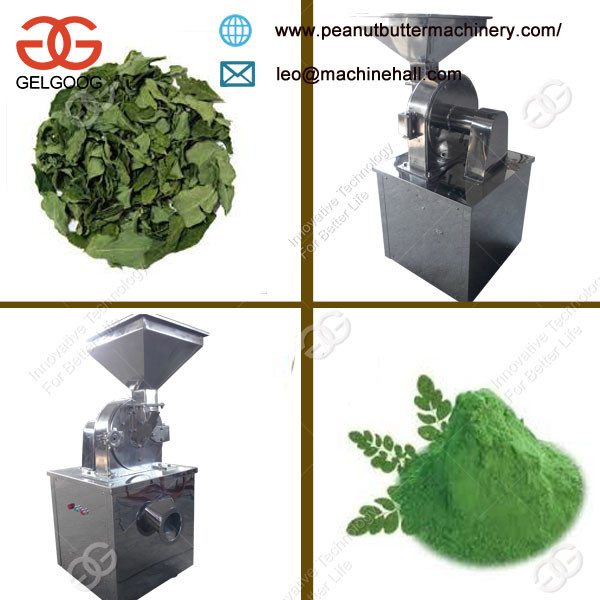 China Multifunctional Dry Moringa Leaves Powder Grinding Machine Low Price on sale