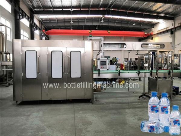 Cheap Fully Automatic Bottled Water Filling Line , Water Bottling Equipment Production Line for sale