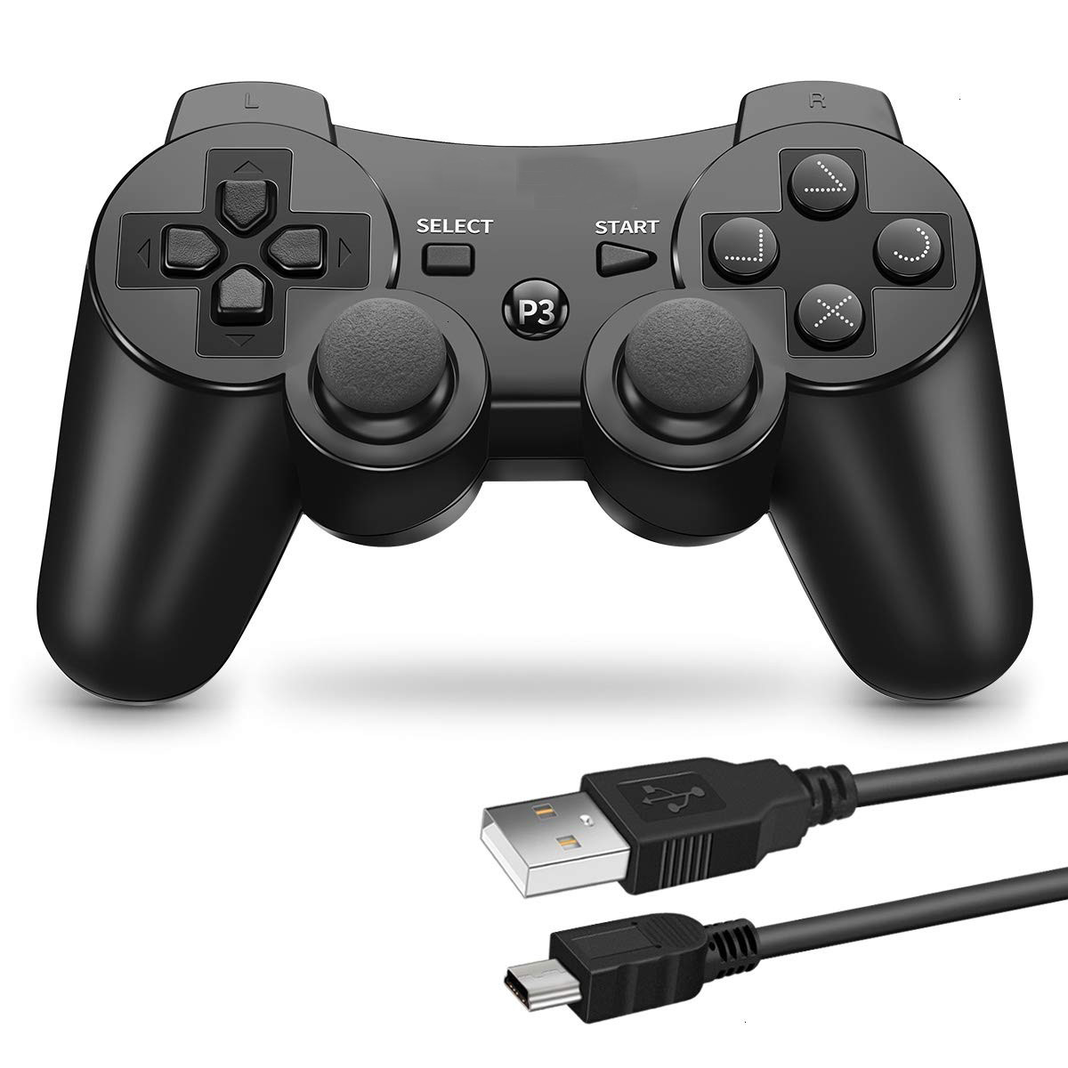 China PS3 Game Controller Wireless Double Shock Controller for Playstation 3 on sale