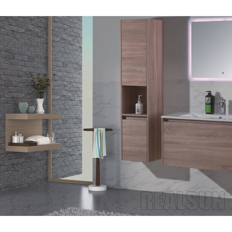 China Compact Pvc Bathroom Cabinet / Wall Mounted Pvc Basin Cabinet Environmental Friendly on sale