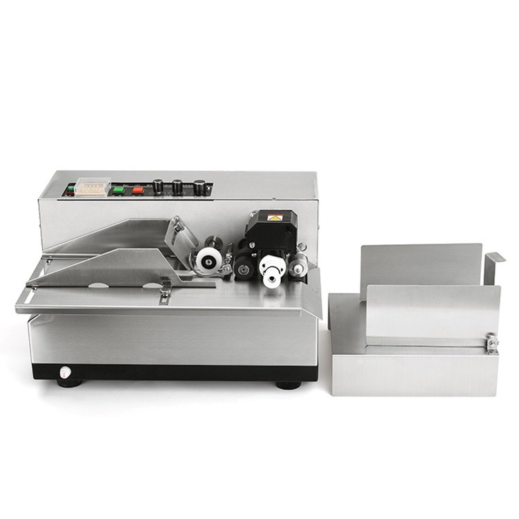 China MY-380F Stainless Steel Solid-ink Batch Number Expiry Date Coding Machine for Pouch on sale