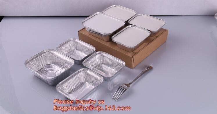 China sealable aluminum foil takeaway containers,different shapes capacity take away disposable aluminum foil food container/t on sale