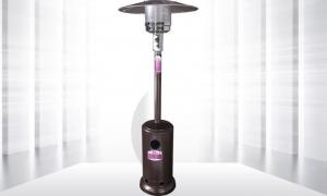 Stand Up Bullet Gas Patio Heater , Outdoor Mushroom Heater 460x86mm Base