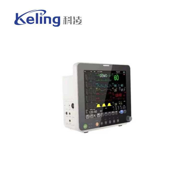 Cheap KL-12F Hospital Touch Screen Portable Ccu Hwatime Multiparameter Vital Sign Monitor Parameters for sale