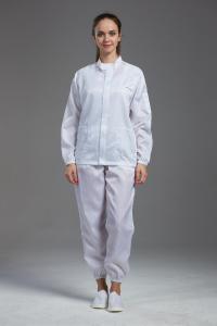 Best Anti Static Esd Garments white color jaket and pants  dust free for electronic industry wholesale