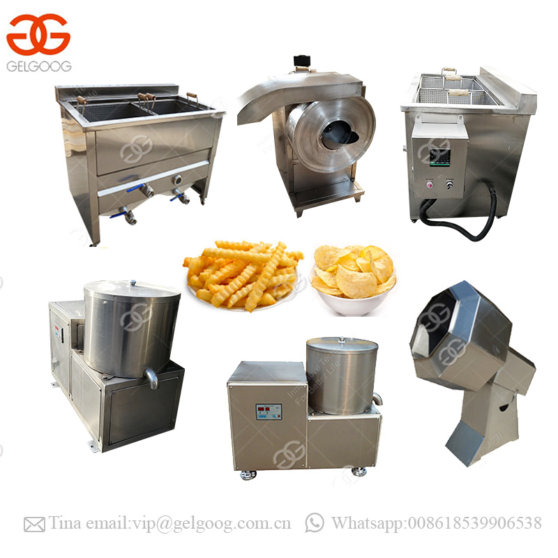Potato Chips Frying Production Line French Fries Machine Price In India