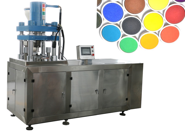 China CNC Watercolor Paint Powder Pressing Machine 100mm Filling Depth Reliable​ on sale