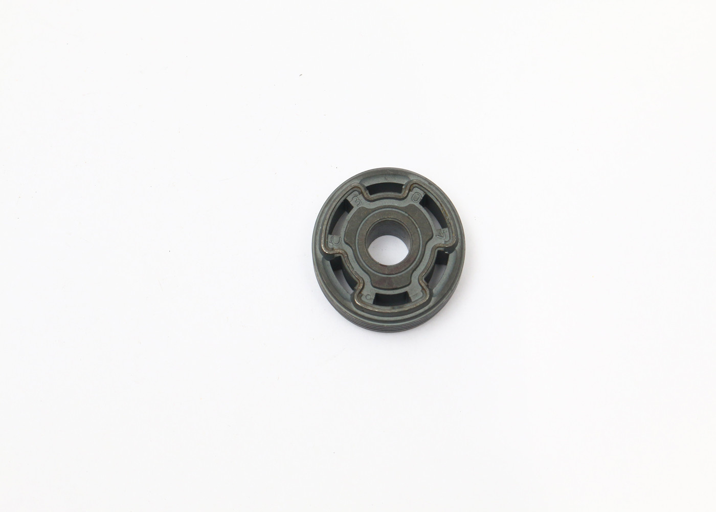 China Small Groove Crushing Strength 2.2KN Powder Metallurgy Parts Fitted With PTFE Bands on sale