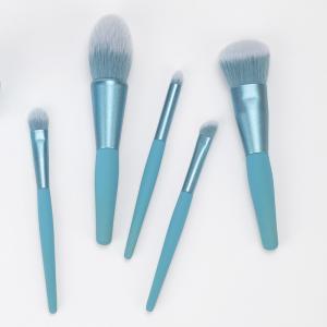 China Matte PBT Hair 5pcs Makeup Brush Set Mini Travel Makeup Brush Set on sale