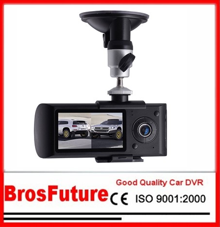 Best Hign Definition LCD Dual Camera HD  G-Sensor SOS Car Black Box DVR 20/30fps 32GB TF Card wholesale