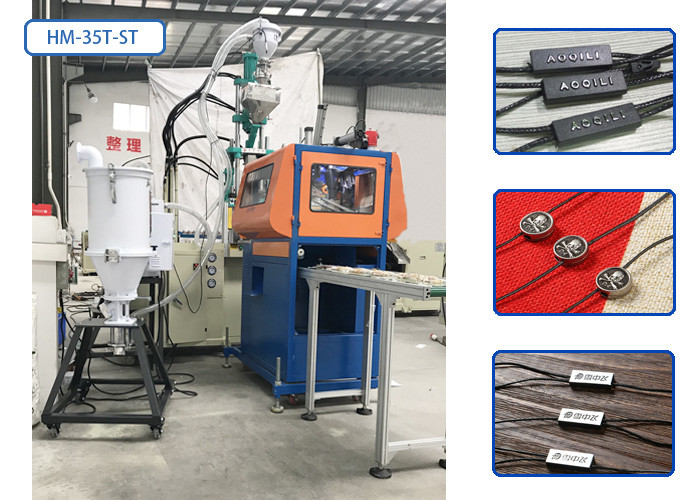 China Waxed Cotton Rope Plastic Injection Moulding Machine With Hot Stamping / Crusher on sale