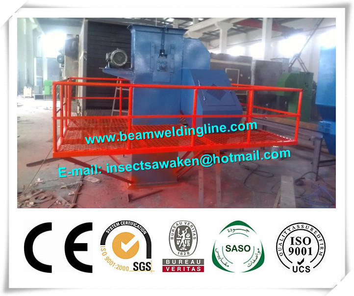 China Construction Steel Shot Blasting Equipment For Pipe Outside and Inside Blasting on sale